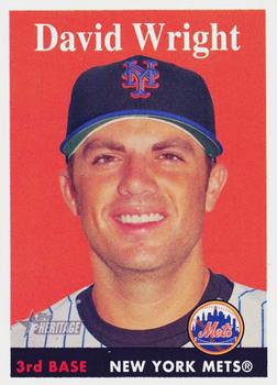 2007 Topps Heritage #92 David Wright Front