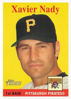 2007 Topps Heritage #94 Xavier Nady Front