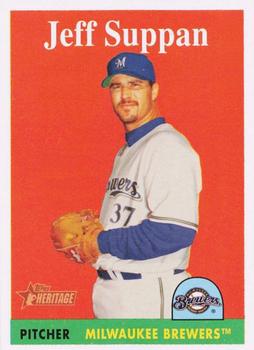 2007 Topps Heritage #97 Jeff Suppan Front
