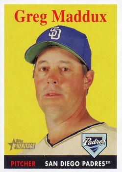 2007 Topps Heritage #120 Greg Maddux Front