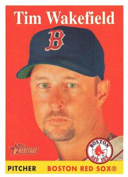 2007 Topps Heritage #183 Tim Wakefield Front