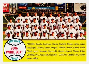 2007 Topps Heritage #256 Chicago White Sox Front
