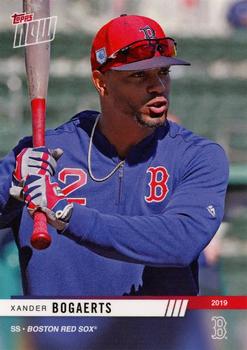 2019 Topps Now Road to Opening Day Boston Red Sox #OD-21 Xander Bogaerts Front