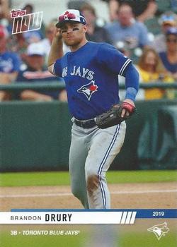 2019 Topps Now Road to Opening Day Toronto Blue Jays #OD-66 Brandon Drury Front