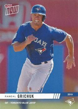 2019 Topps Now Road to Opening Day Toronto Blue Jays #OD-67 Randal Grichuk Front