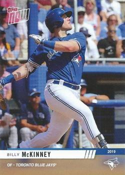 2019 Topps Now Road to Opening Day Toronto Blue Jays #OD-69 Billy McKinney Front