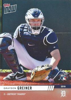 2019 Topps Now Road to Opening Day Detroit Tigers #OD-111 Grayson Greiner Front