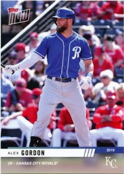 2019 Topps Now Road to Opening Day Kansas City Royals #OD-129 Alex Gordon Front