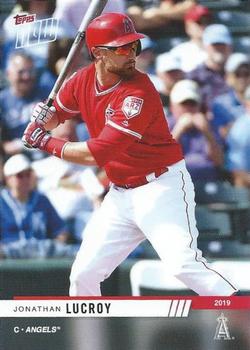 2019 Topps Now Road to Opening Day Los Angeles Angels #OD-170 Jonathan Lucroy Front