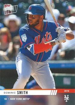 2019 Topps Now Road to Opening Day New York Mets #OD-263 Dominic Smith Front