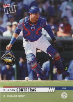 2019 Topps Now Road to Opening Day Chicago Cubs #OD-301 Willson Contreras Front