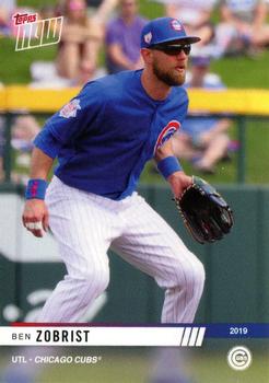 2019 Topps Now Road to Opening Day Chicago Cubs #OD-303 Ben Zobrist Front