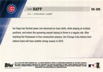 2019 Topps Now Road to Opening Day Chicago Cubs #OD-309 Ian Happ Back