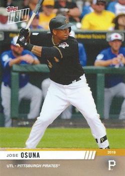 2019 Topps Now Road to Opening Day Pittsburgh Pirates #OD-348 Jose Osuna Front