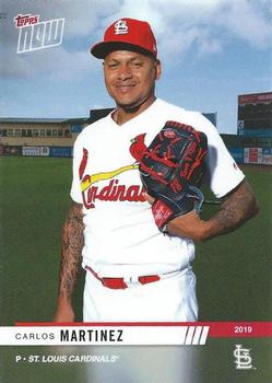 2019 Topps Now Road to Opening Day St. Louis Cardinals #OD-373 Carlos Martinez Front