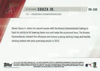 2019 Topps Now Road to Opening Day Arizona Diamondbacks #OD-380 Steven Souza Jr. Back