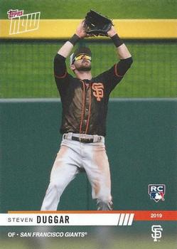 2019 Topps Now Road to Opening Day San Francisco Giants #OD-442 Steven Duggar Front