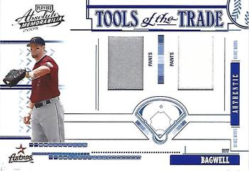 2005 Playoff Absolute Memorabilia - Tools of the Trade Swatch Double #TT-130 Jeff Bagwell Front