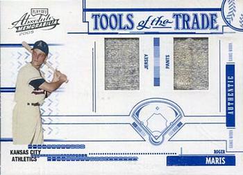 2005 Playoff Absolute Memorabilia - Tools of the Trade Swatch Double #TT-176 Roger Maris  Front
