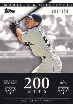 2007 Topps Moments & Milestones #6-200 Ichiro Suzuki Front