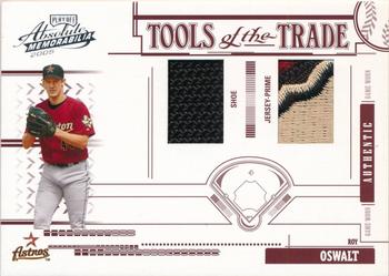 2005 Playoff Absolute Memorabilia - Tools of the Trade Swatch Double Prime Red #TT-26 Roy Oswalt Front