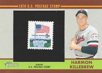 2019 Topps Heritage - 1970 U.S. Postage Stamp Relics #70US-HK Harmon Killebrew Front