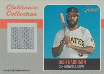 2019 Topps Heritage - Clubhouse Collection Relics #CCR-JHA Josh Harrison Front