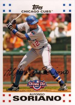 2007 Topps Opening Day #61 Alfonso Soriano Front