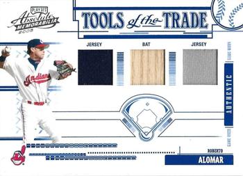2005 Playoff Absolute Memorabilia - Tools of the Trade Swatch Triple #TT-171 Roberto Alomar Front
