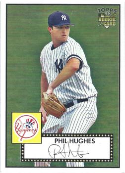 2007 Topps Rookie 1952 Edition #150 Phil Hughes Front