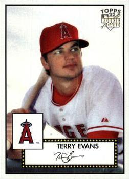 2007 Topps Rookie 1952 Edition #154 Terry Evans Front