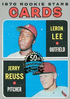 2019 Topps Heritage - 50th Anniversary Buybacks #96 Cardinals 1970 Rookie Stars - Leron Lee / Jerry Reuss Front