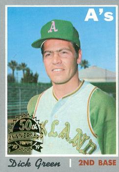 2019 Topps Heritage - 50th Anniversary Buybacks #311 Dick Green Front