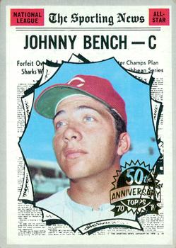 2019 Topps Heritage - 50th Anniversary Buybacks #464 Johnny Bench Front