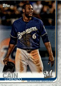 2019 Topps Milwaukee Brewers #MB-2 Lorenzo Cain Front