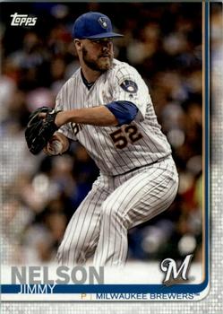 2019 Topps Milwaukee Brewers #MB-7 Jimmy Nelson Front