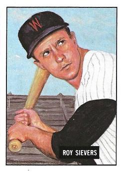 1982 TCMA New York Yankees Yearbook (1951 Bowman Style) #9 Roy Sievers Front