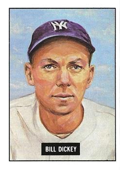 1982 TCMA New York Yankees Yearbook (1951 Bowman Style) #10 Bill Dickey Front