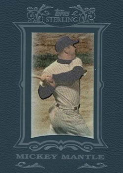 2007 Topps Sterling #10 Mickey Mantle Front