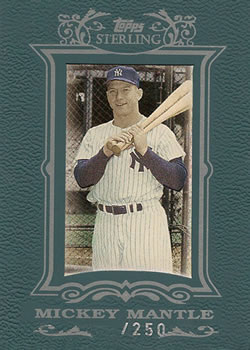 2007 Topps Sterling #13 Mickey Mantle Front
