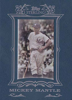 2007 Topps Sterling #15 Mickey Mantle Front