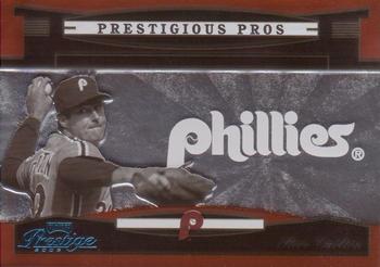 2005 Playoff Prestige - Prestigious Pros Orange #PP-32 Steve Carlton Front