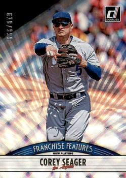 2019 Donruss - Franchise Features #FF7 Corey Seager / Brendan Rodgers Front