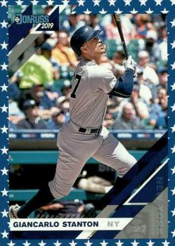 2019 Donruss - Independence Day #163 Giancarlo Stanton Front