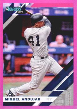 2019 Donruss - Holo Pink #129 Miguel Andujar Front