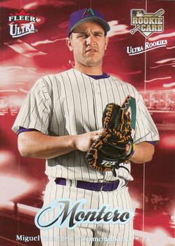 2007 Ultra #201 Miguel Montero Front