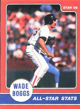 1986 Star Wade Boggs - Separated #4 Wade Boggs Front