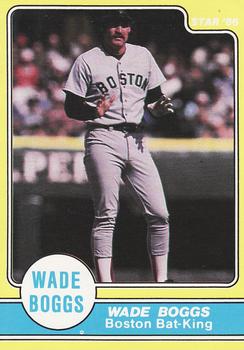1986 Star Wade Boggs - Sticker Panels Singles #NNO Wade Boggs Front