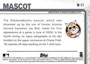 2019 Topps Opening Day - Mascots #M-11 Baxter the Bobcat Back