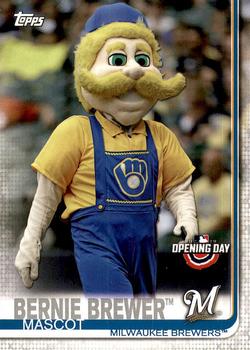 2019 Topps Opening Day - Mascots #M-19 Bernie Brewer Front